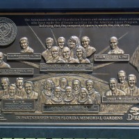 Astronauts Memorial plaque at Kennedy Space Center