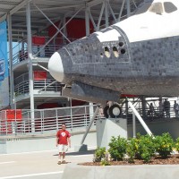 Space Shuttle replica