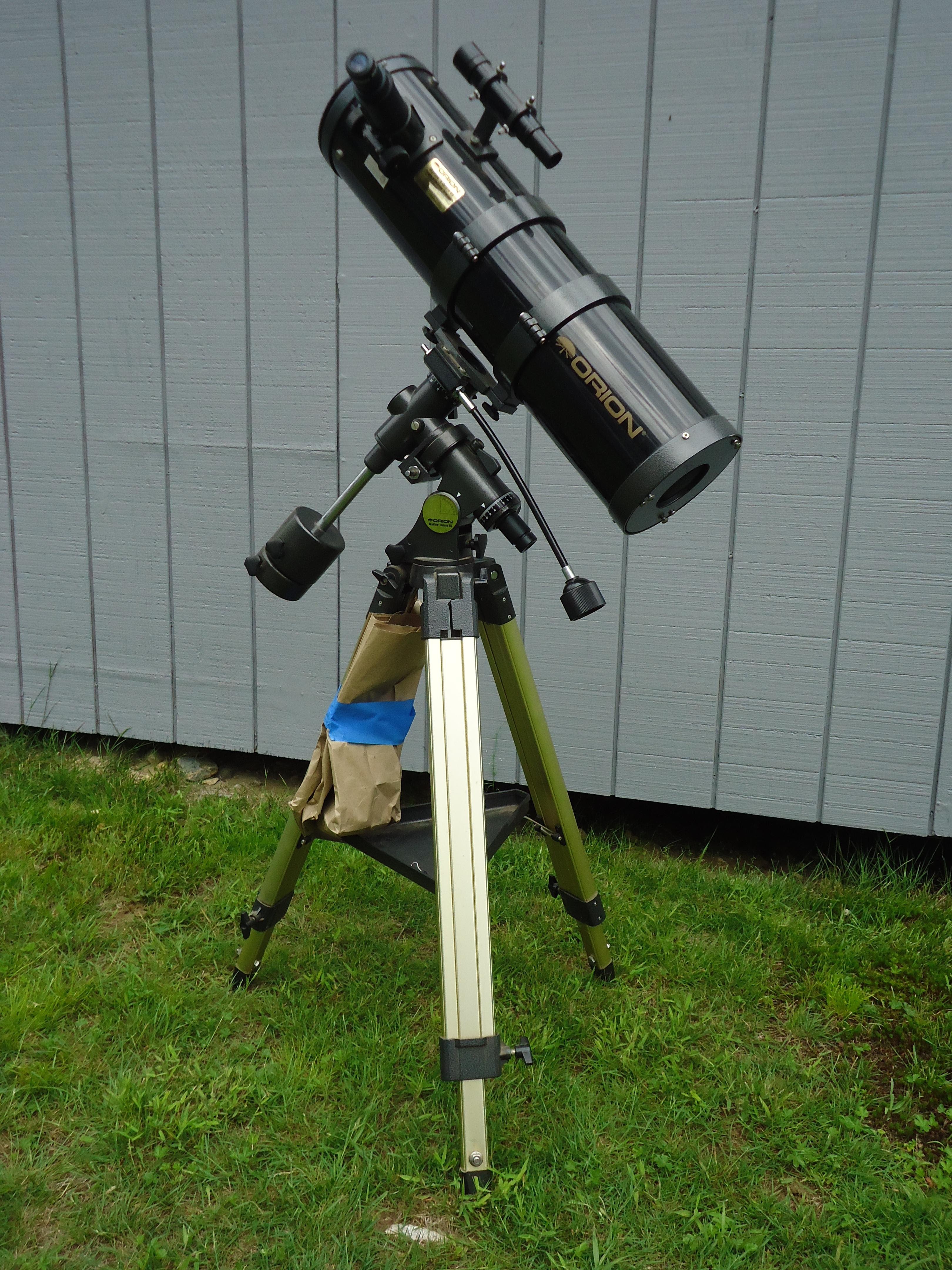 Orion SkyView 6-inch Reflector on Equatorial Mount