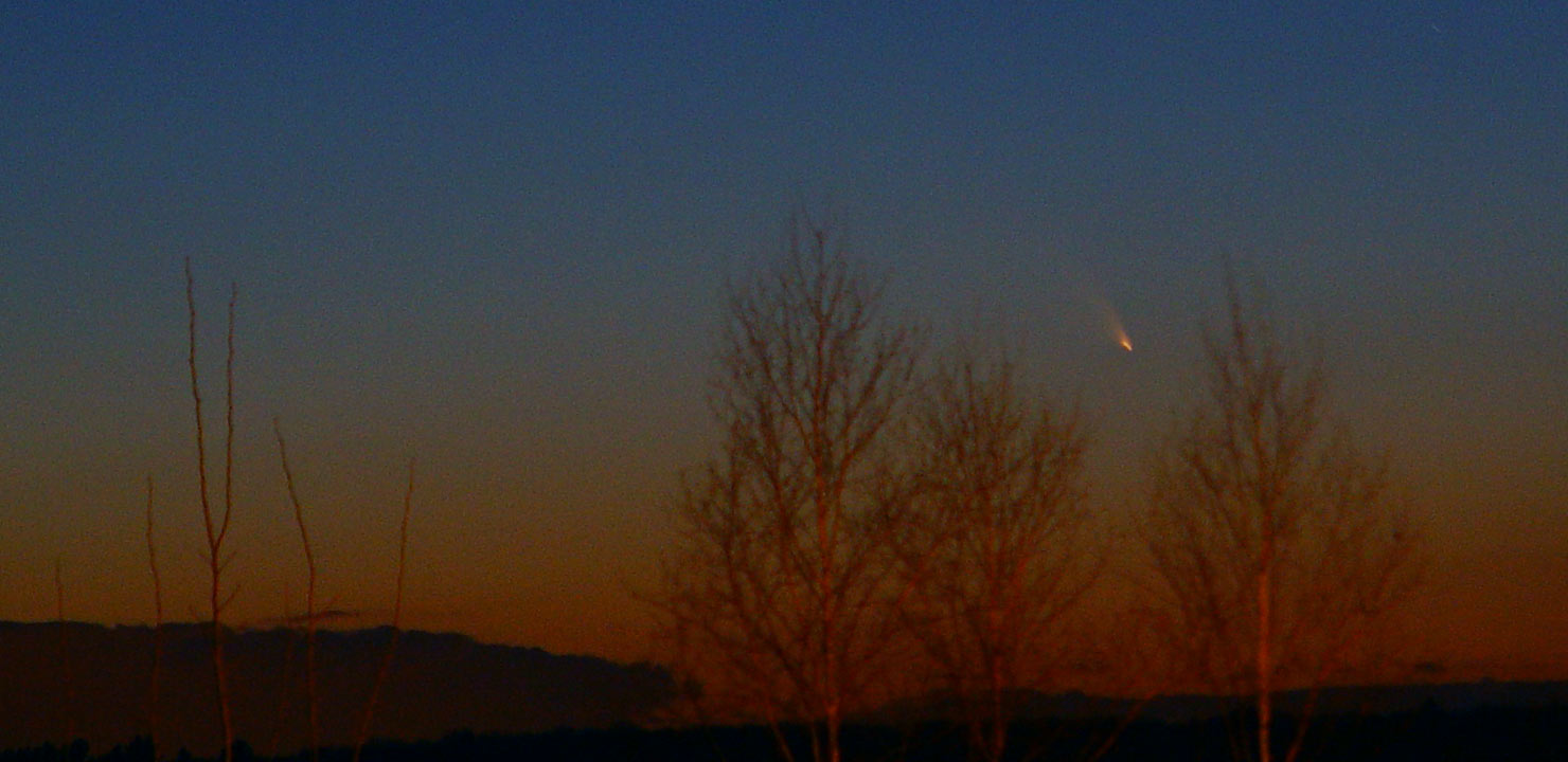 Comet PANSTARRS viewing