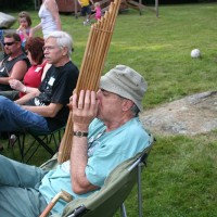 Gerry Dyck at July 2006 Cookout