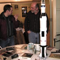 Model Saturn V Rocket