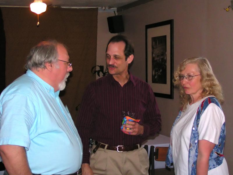 Dave Rose, Scott Tracey, and Francine Jackson