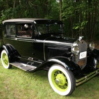 Jim Brenek's Model A at July 2006 Cookout