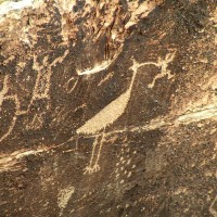 Petrogrlyphs at Newspaper Rock