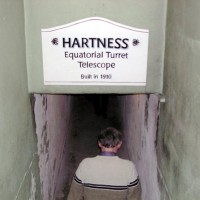 Tunnel Entrance to the Hartness Telescope