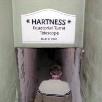 Tunnel Entrance to the Hartness Telescope