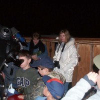 Scouts at Seagrave Observatory