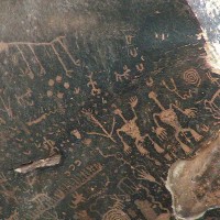 Petrogrlyphs at Newspaper Rock