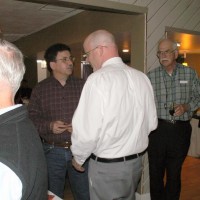 Bill Gucfa and Bill Penhallow at Skyscrapers 75th Anniversary Banquet