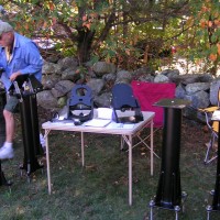 Jim Brenek built these wedges and piers
