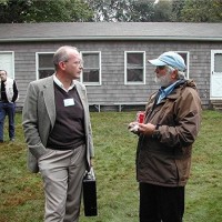 Tom Dobbins and Dr. Peter Boyce