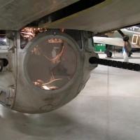 B-24 WWII Bomber Ball Turrent at Pima Air & Space Museum