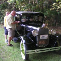 Jim Brenek's Model A at July 2006 Cookout