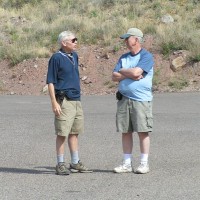 Tom Barbish and Frank Dubeau in Arizona
