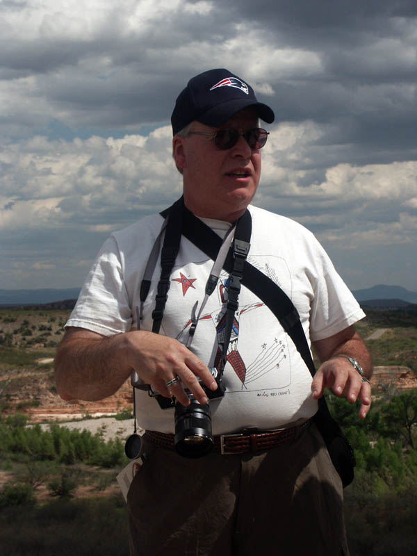 Rick Lynch at Tuzigoot