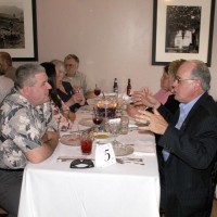 Al Hall and Rick Lynch at Skyscrapers 75th Anniversary Banquet