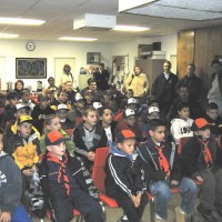 Scouts at Seagrave Observatory