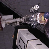 Rick Lynch observing Saturn