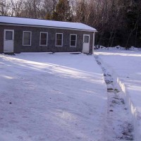 Seagrave Observatory after the blizzard of 2005