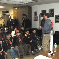 Scouts at Seagrave Observatory