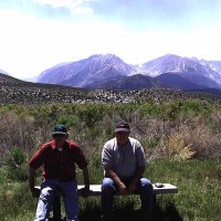 Fred and Glenn at Mono Lake