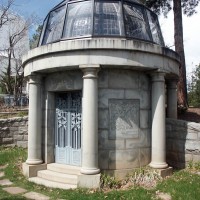Percivel Lowell's mausoleum at Lowell Observatory
