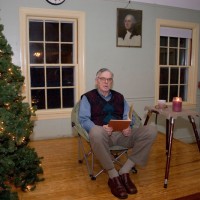 Gerry Dyck at December 2007 Meeting & Holiday Party