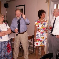 Francine Jackson and Bill Luzader at Skyscrapers 75th Anniversary Banquet