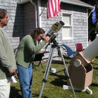 Solar observing at AstroAssembly 2006