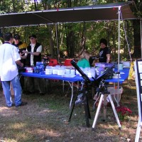 Raffle Table at AstroAssembly 2007