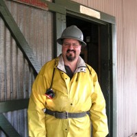 John Kocur at Queen Mine, Bisbee Arizona