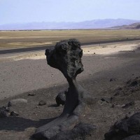 Mushroom Rock at Death Valley