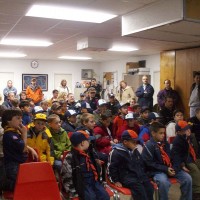 Scouts at Seagrave Observatory