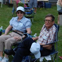 Lynda and David at July 2007 Cookout