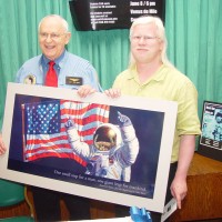 WebMaster Jim Hendrickson wins a signed copy of Cpt. Bean's artwork!