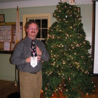 Steve Hubbard at December 2007 Meeting