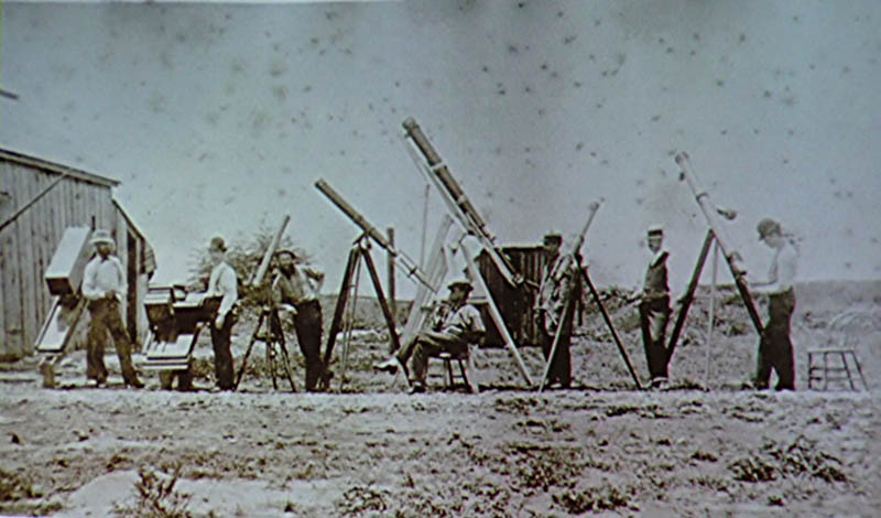 Seagrave at Ft. Worth 1878 eclipse expedition