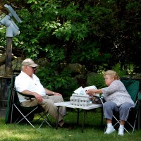 Joe and Jackie Sarandrea at July 2007 Cookout