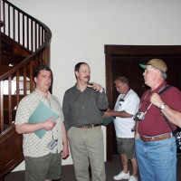 Inside the Library Rotunda at Lowell Observatory