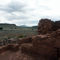 Wupatki ruins at Box Canyon