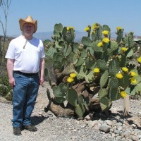 Jim Hendrickson and Prickly Pear Cactus