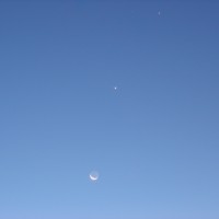 Moon, Venus & Jupiter