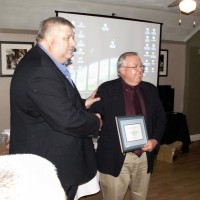 Dave Huestis and Glenn Jackson at Skyscrapers 75th Anniversary Banquet