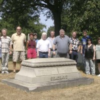 Frank E Seagrave's final resting place at Swan Point Cemetary