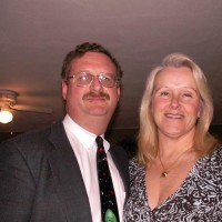 Steve and Sue Hubbard at Skyscrapers 75th Anniversary Banquet
