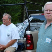 Jack Szelka and Jim Hendrickson at July 2007 Cookout