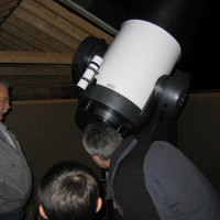 Jack Szelka at the 16-inch Meade