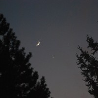 Jupiter & Venus & Moon