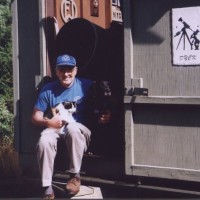 Gerry Dyck with observing companions